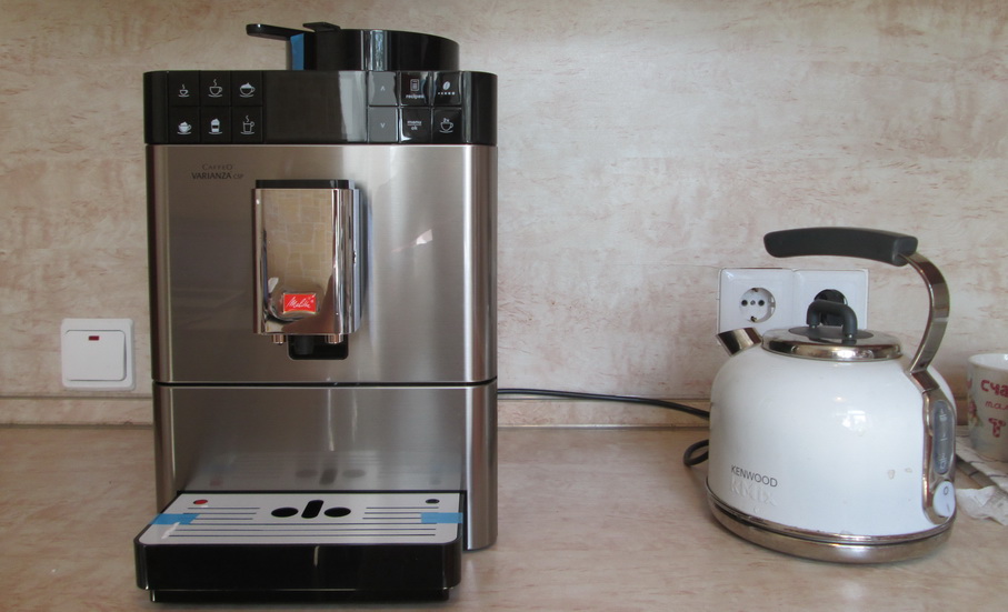 Melitta caffeo varianza csp на столе